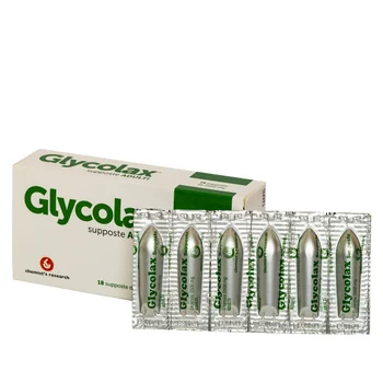 Glycolax supozitoare cu glicerina adulti 2500mg  18 buc.Chemist's Research