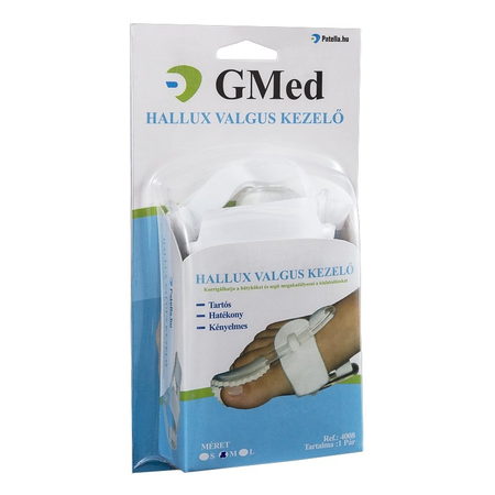 Gmed orteza corectoare pentru noapte hallux-valgus med-4008, m, 2 buc x 1 per