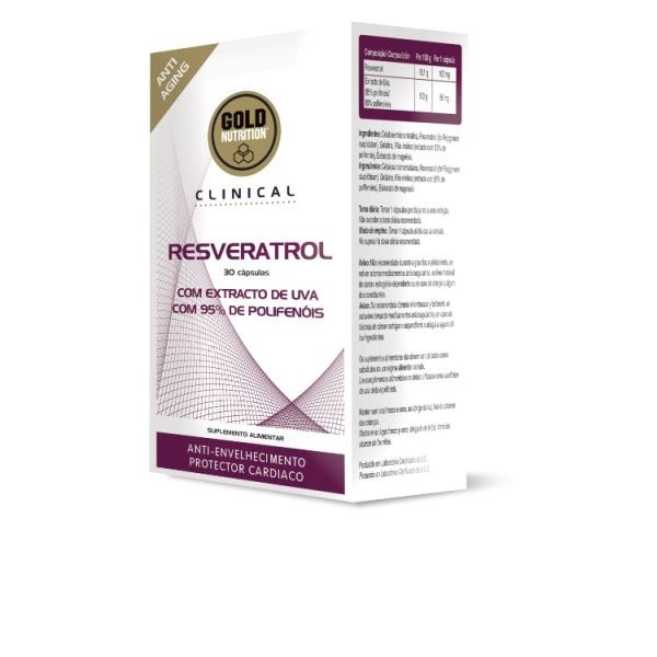 Gold Nutrition Clinical Resveratrol 30 capsule