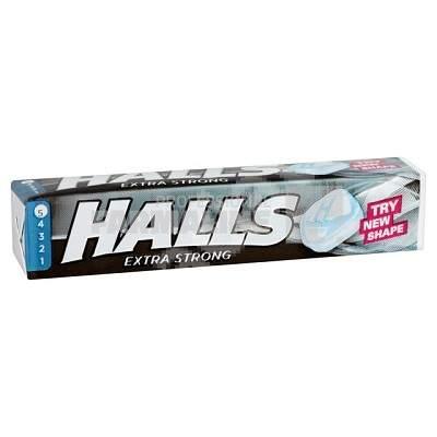 Halls Extra Strong 9 bomboane
