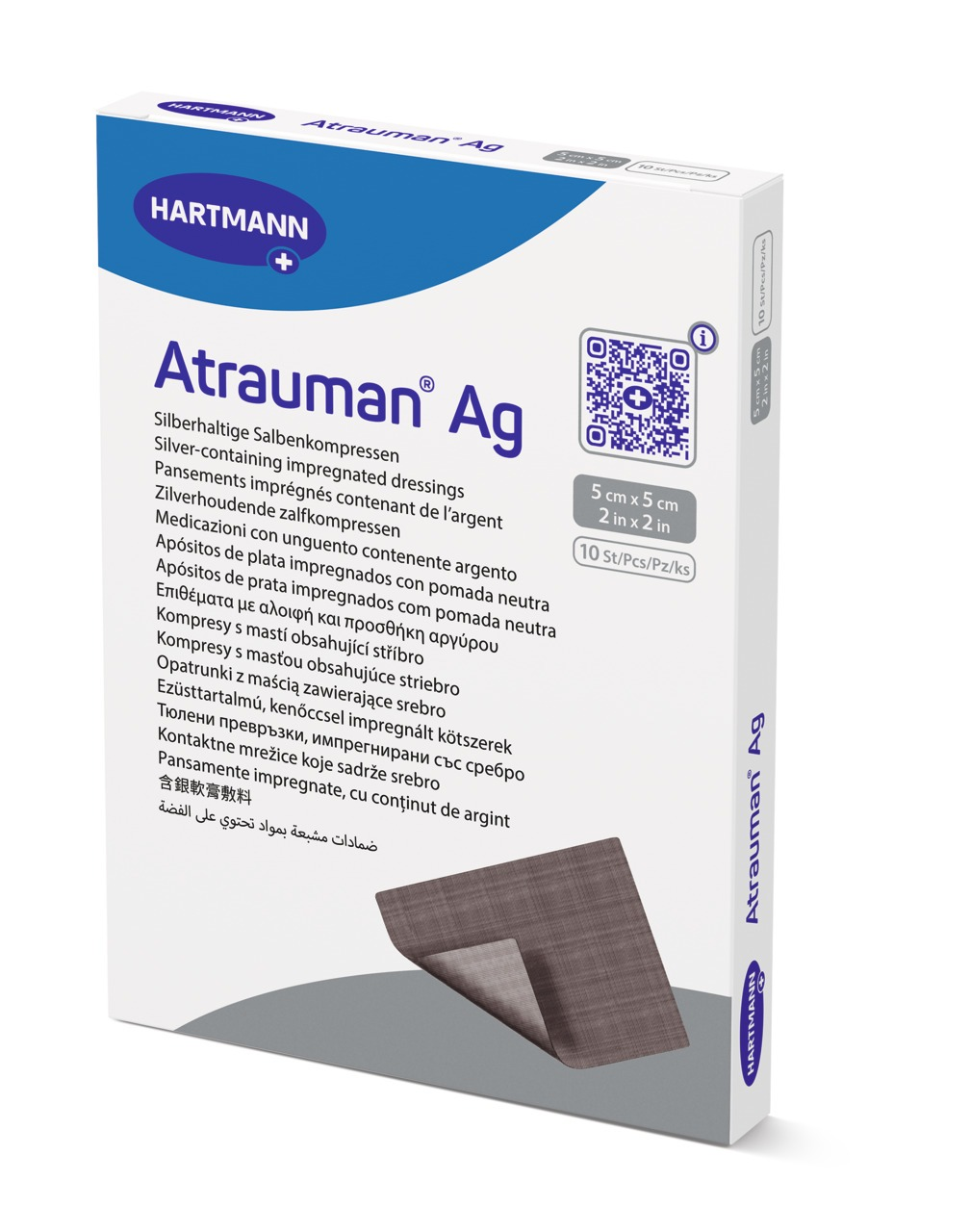 cicatridina unguent Hartmann Atrauman AG Pansament 5 cm x 5 cm 10 bucati