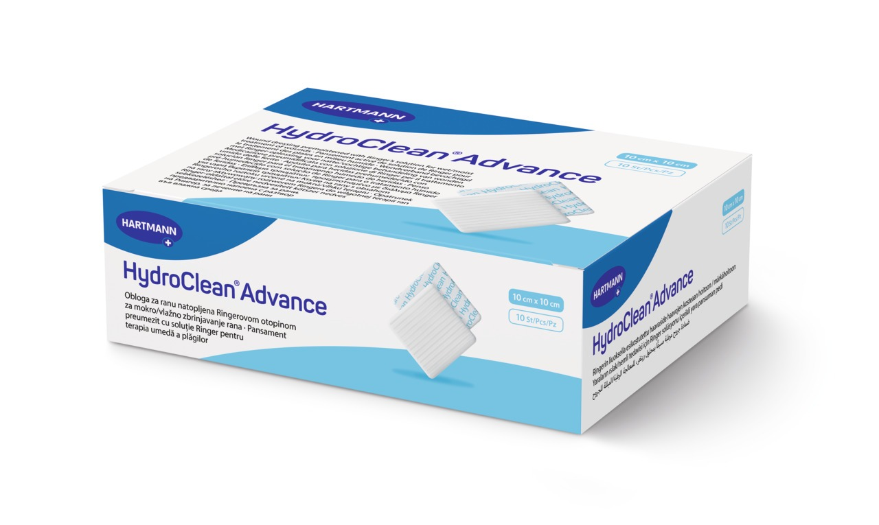 Hartmann Hydroclean Advance 10 cm x 10 cm 10 bucati