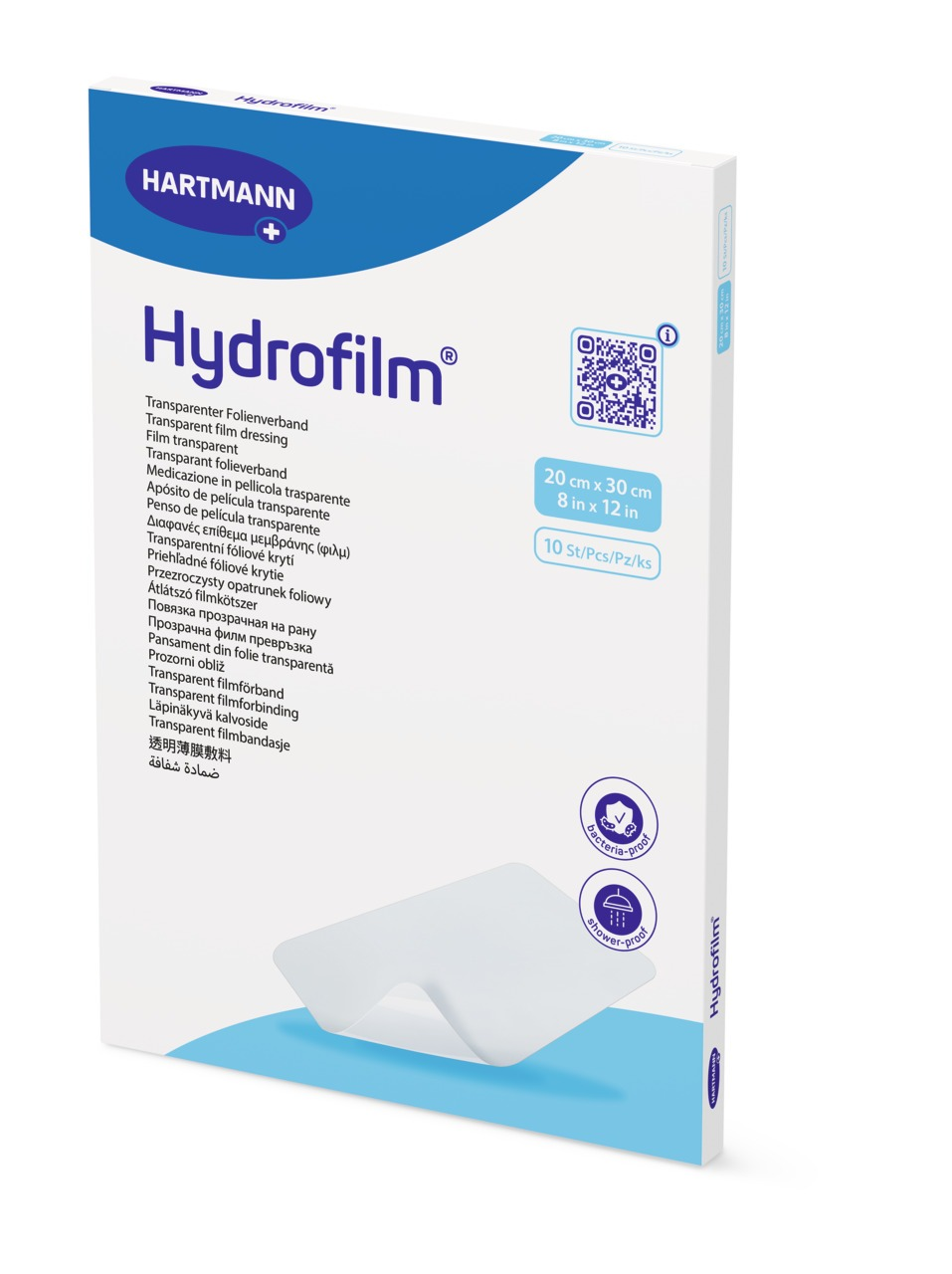 Hartmann Hydrofilm Pansament transparent 20 cm x 30 cm 10 bucati