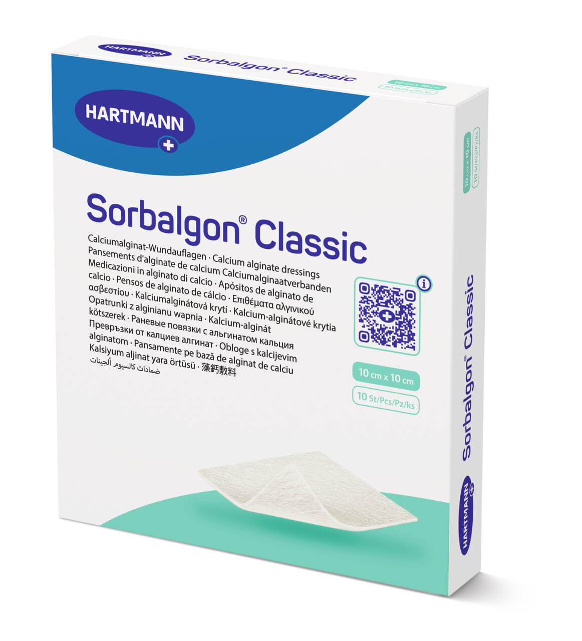 Hartmann Sorbalgon Pansament 10 cm x 10 cm 10 bucati