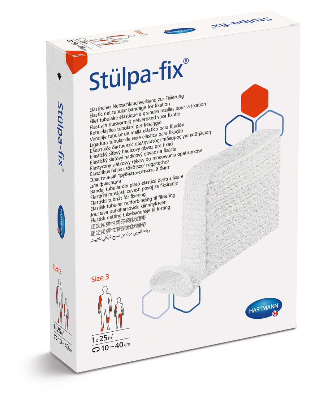 Esential Hartmann  stulpa – fix bandaj tubular de tip plasa gr 3 (932543)  25m - Verificat 100% Bandaje si feșe Paul Hartmann