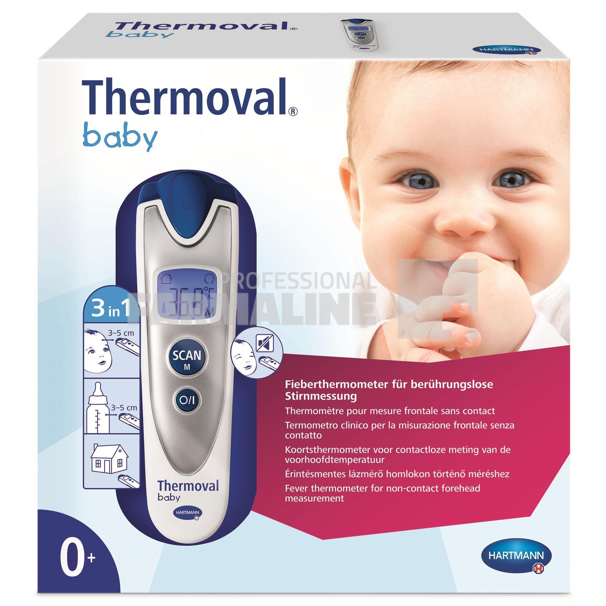 Hartmann Thermoval Baby 3in1 Termometru cu infrarosu non-contact