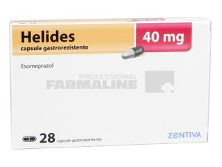 HELIDES 40 mg x 28 CAPS. GASTROREZ. 40mg ZENTIVA K.S.
