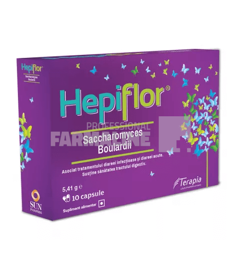 hepiflor se ia inainte sau dupa antibiotic Hepiflor Saccharomyces Boulardii 10 capsule