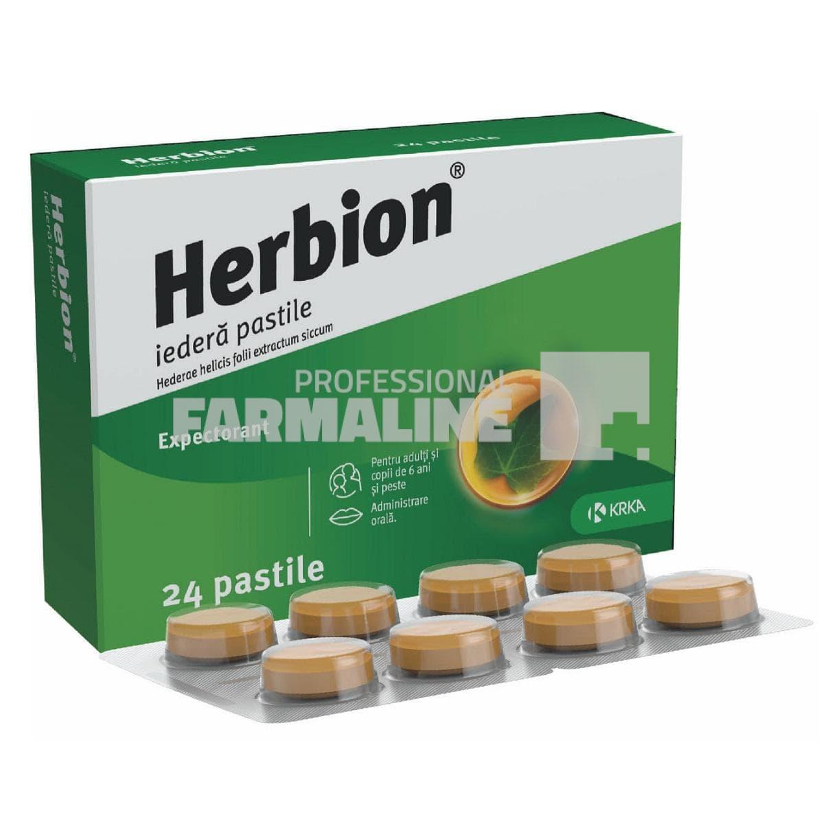 Herbion Iedera 24 comprimate