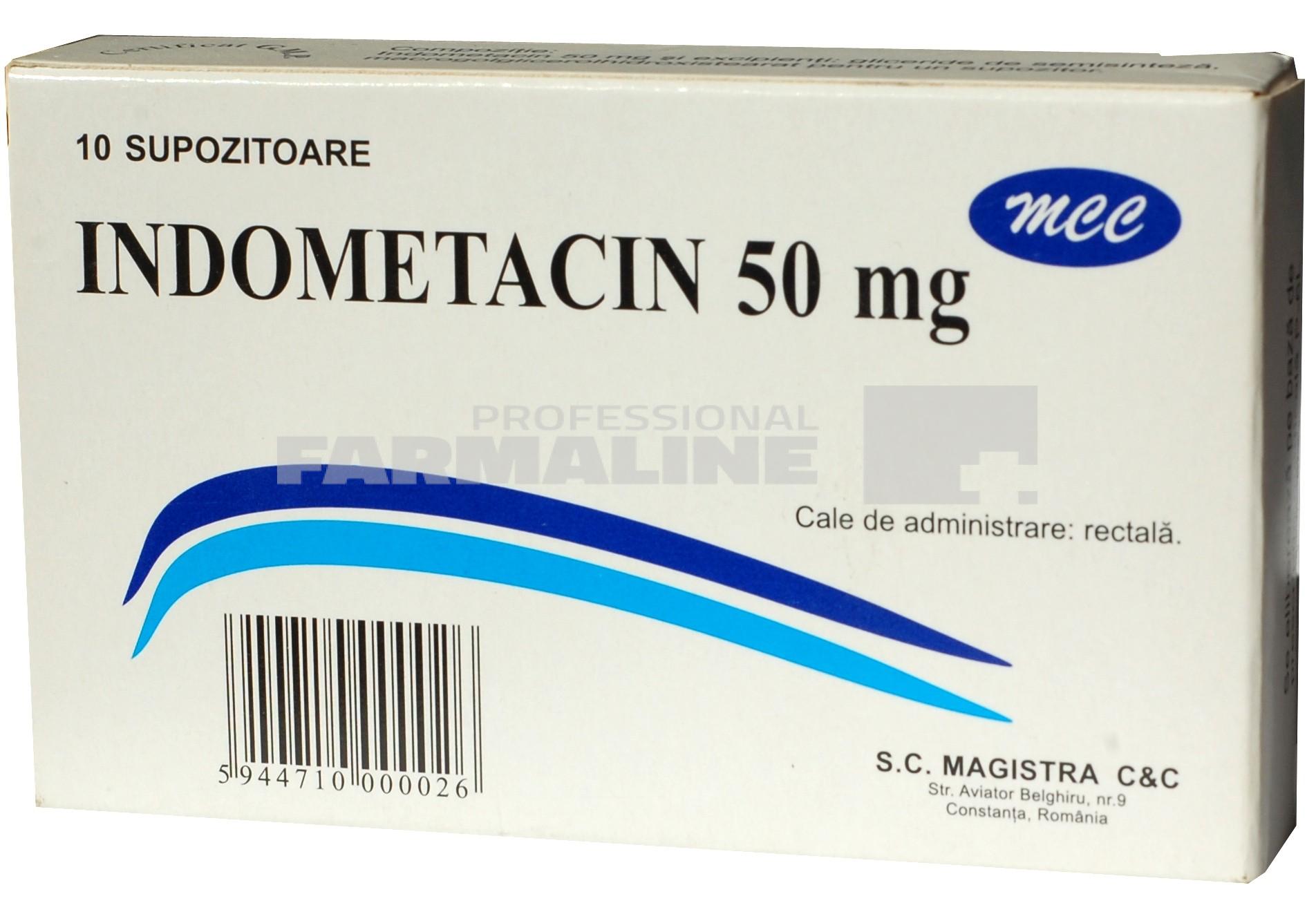 Prospect Medicament - INDOMETACIN, supozitoare Sintofarm
