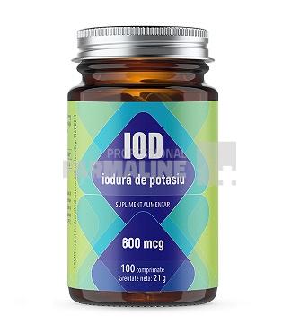 iodura de potasiu atb 65 mg x 30 compr. Iod - Iodura de potasiu 60 mcg 100 comprimate