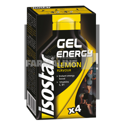 Isostar Energy Gel Lemon 4 tuburi