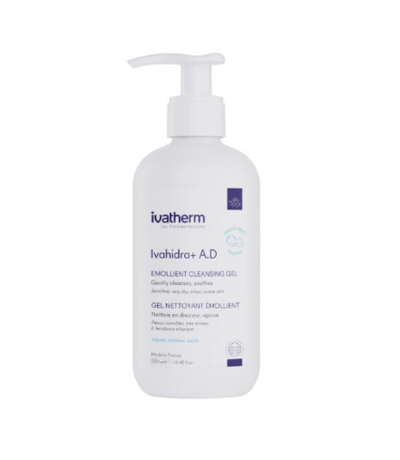 Ivatherm Ivahidra+ A.D Gel de spalare emolient cu efect calmant 500 ml