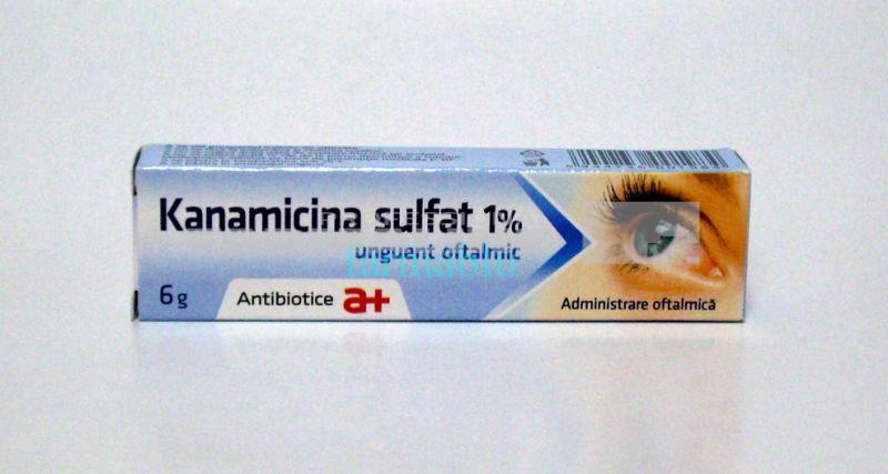 crema pentru ochi cu antibiotic)