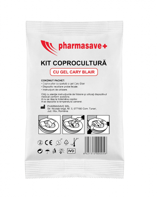 Kit Coprocultura cu gel Cary Blair