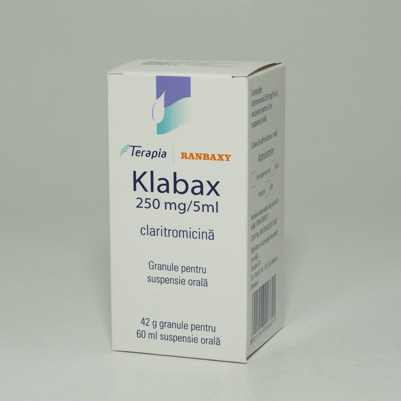 KLABAX 250 mg/5 ml X 1 - 60ML GRAN. PT.  250mg/5ml TERAPIA