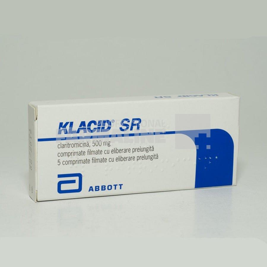 victory Make a name Influence KLACID SR 500 mg X 5 - Pret 13,93 Lei