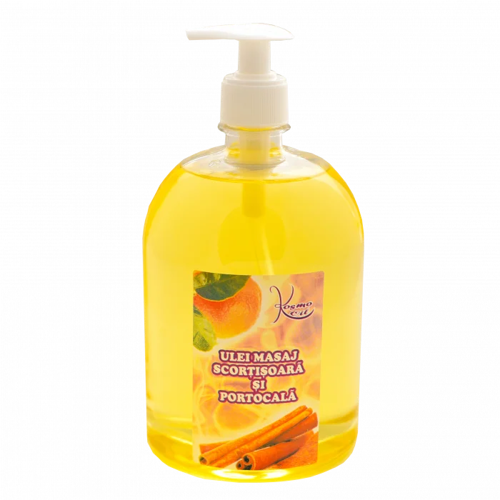 Pret Bun Kosmo Oil ulei pentru masaj cu scortisoara & portocala  500ml Kosmo Line Spa - Sigilat CREME SI ULEIURI PENTRU MASAJ Kosmo Oil