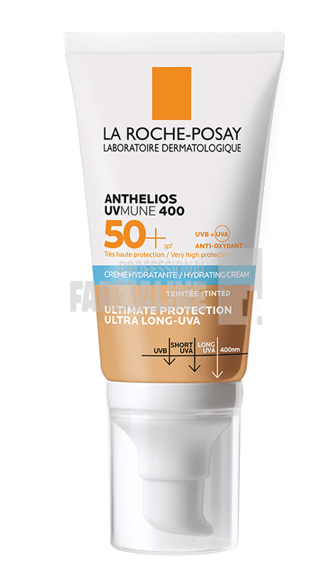 La Roche Posay Anthelios UV-Mune 400 Crema cu pigment de culoare SPF50+ 50 ml