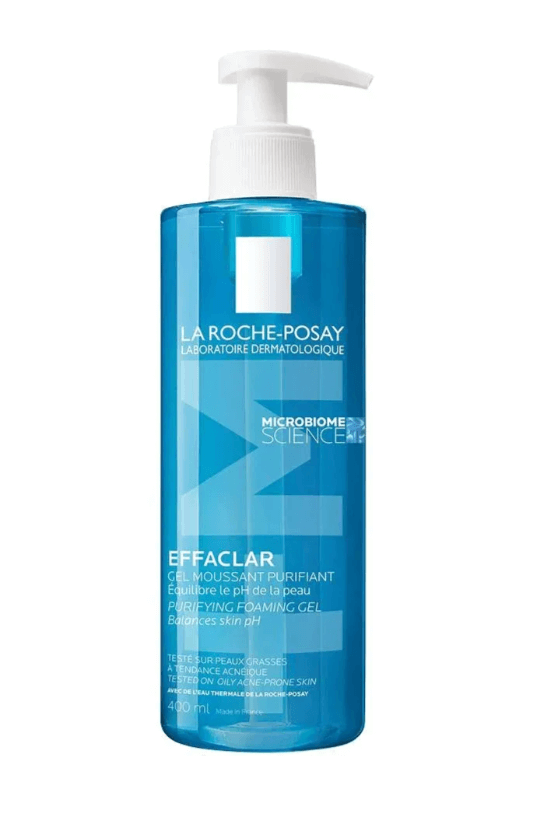 La Roche Posay Effaclar +M Gel spumant purifiant pentru piele grasa si sensibila 400 ml BF