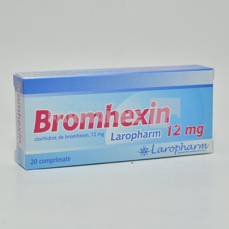 Bromhexin 20 comprimate 12 mg