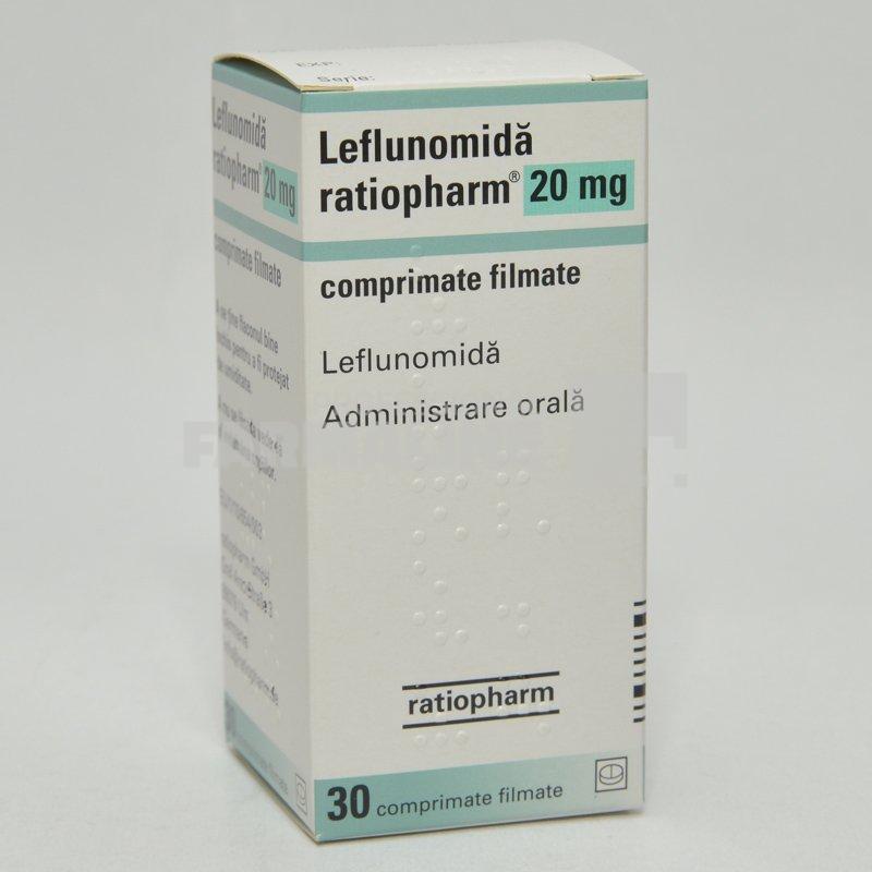 LEFLUNOMIDA SANDOZ 20 mg x 30 COMPR. FILM. 20 mg SANDOZ S.R.L.