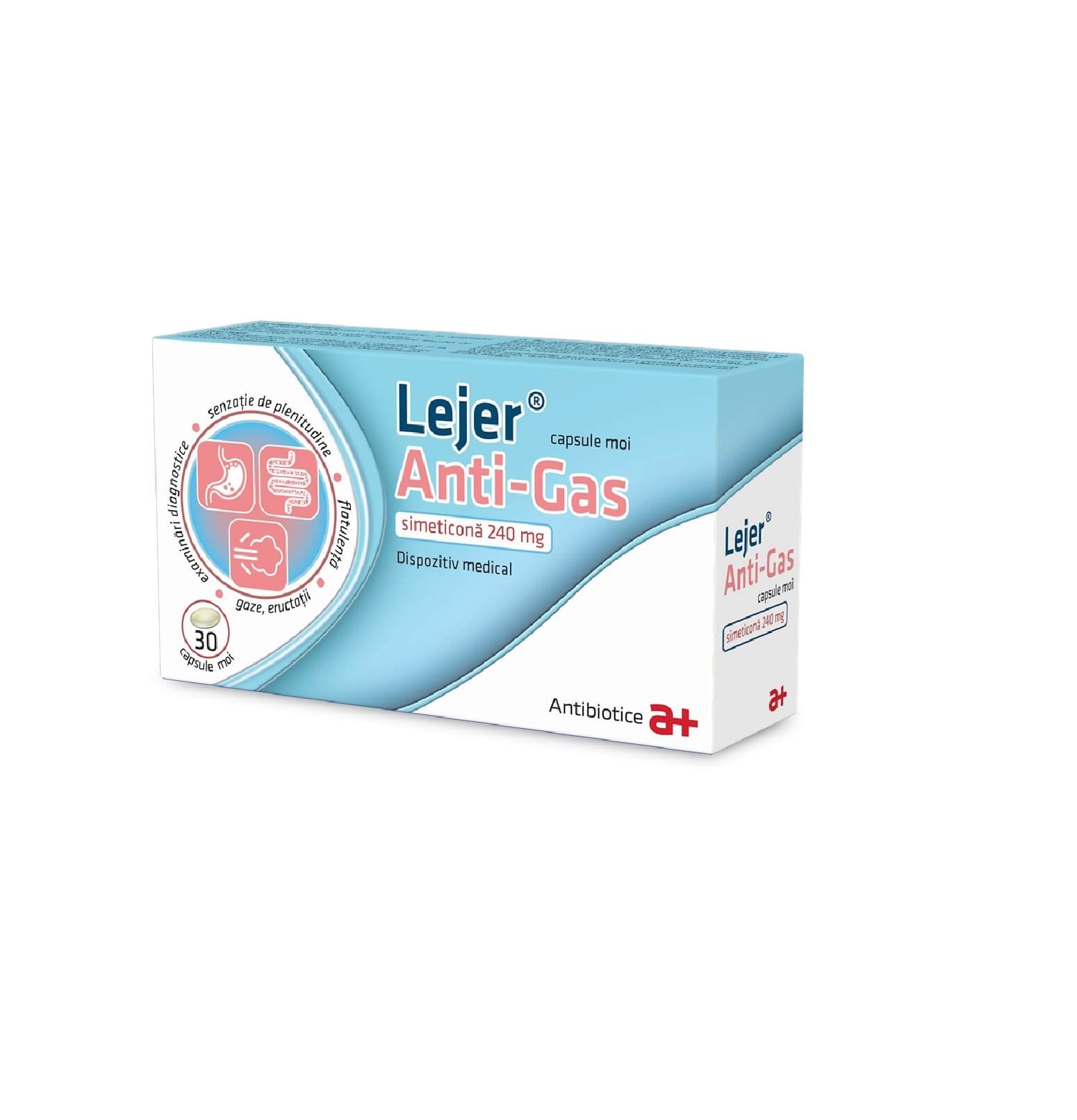 Lejer Anti-Gas 30 capsule