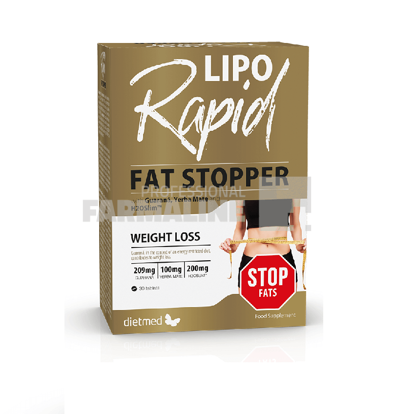 Liporapid Fat Stopper 30 comprimate