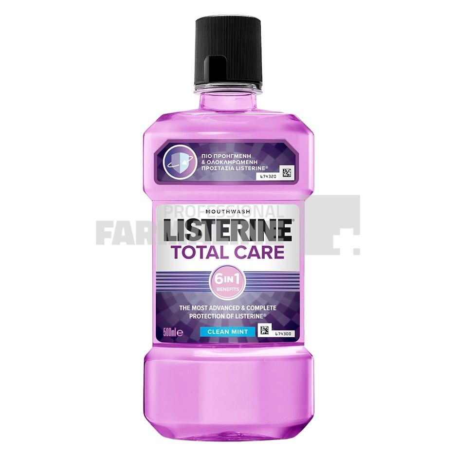 Listerine Total Care Apa de gura Clean Mint 250 ml