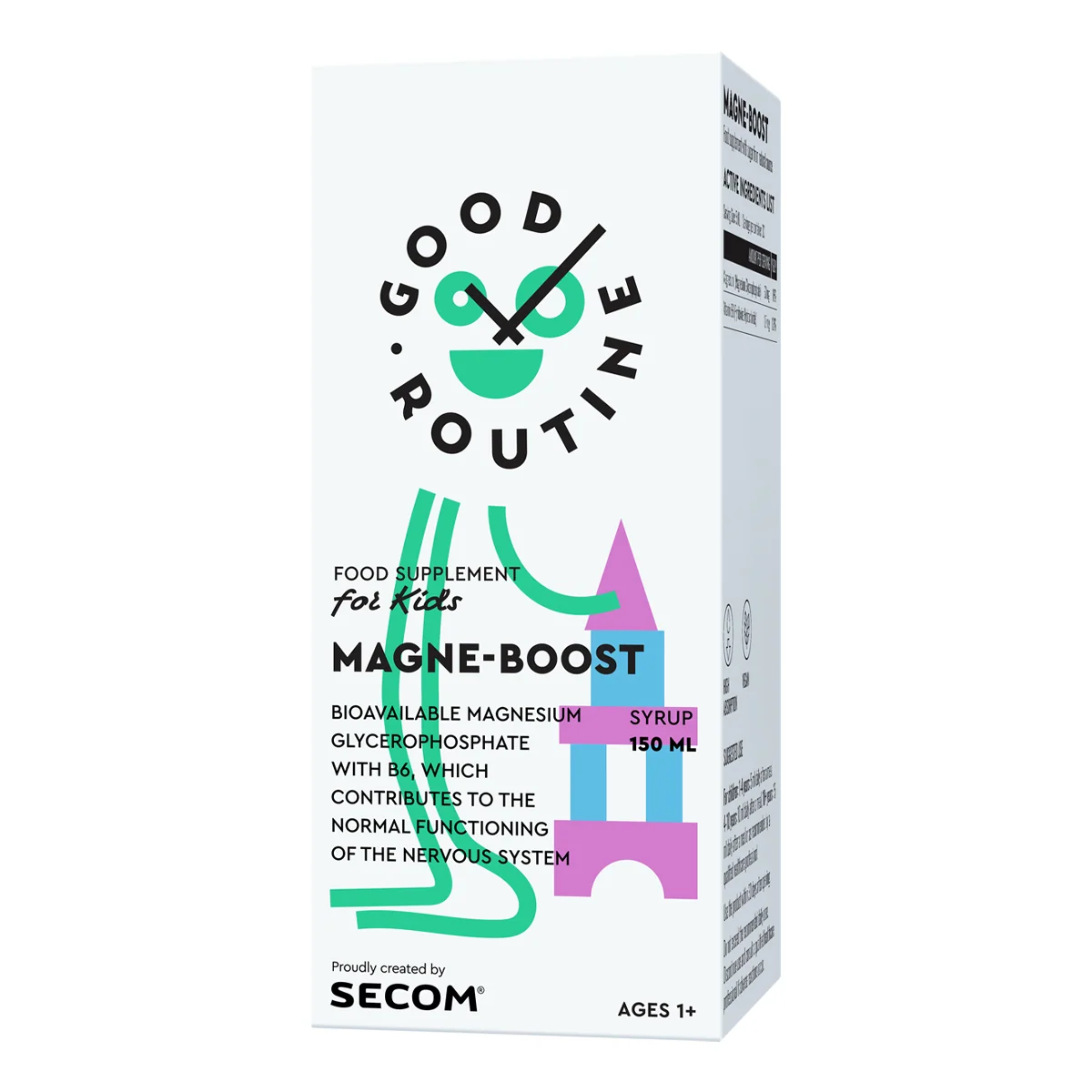 Magne-Boost Good Rutine Sirop pentru copii 150ml Secom