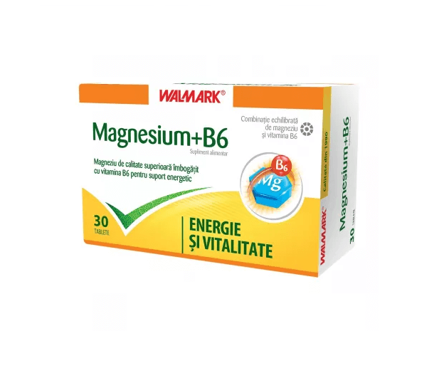 Magnesium + B6 30 tablete