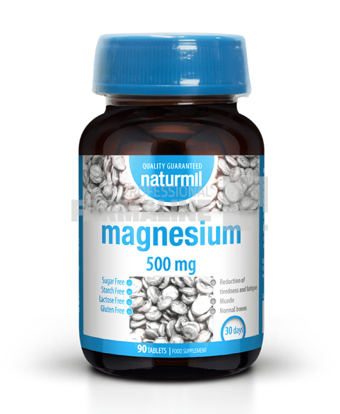 Naturmil Magnesium 500 mg 90 tablete