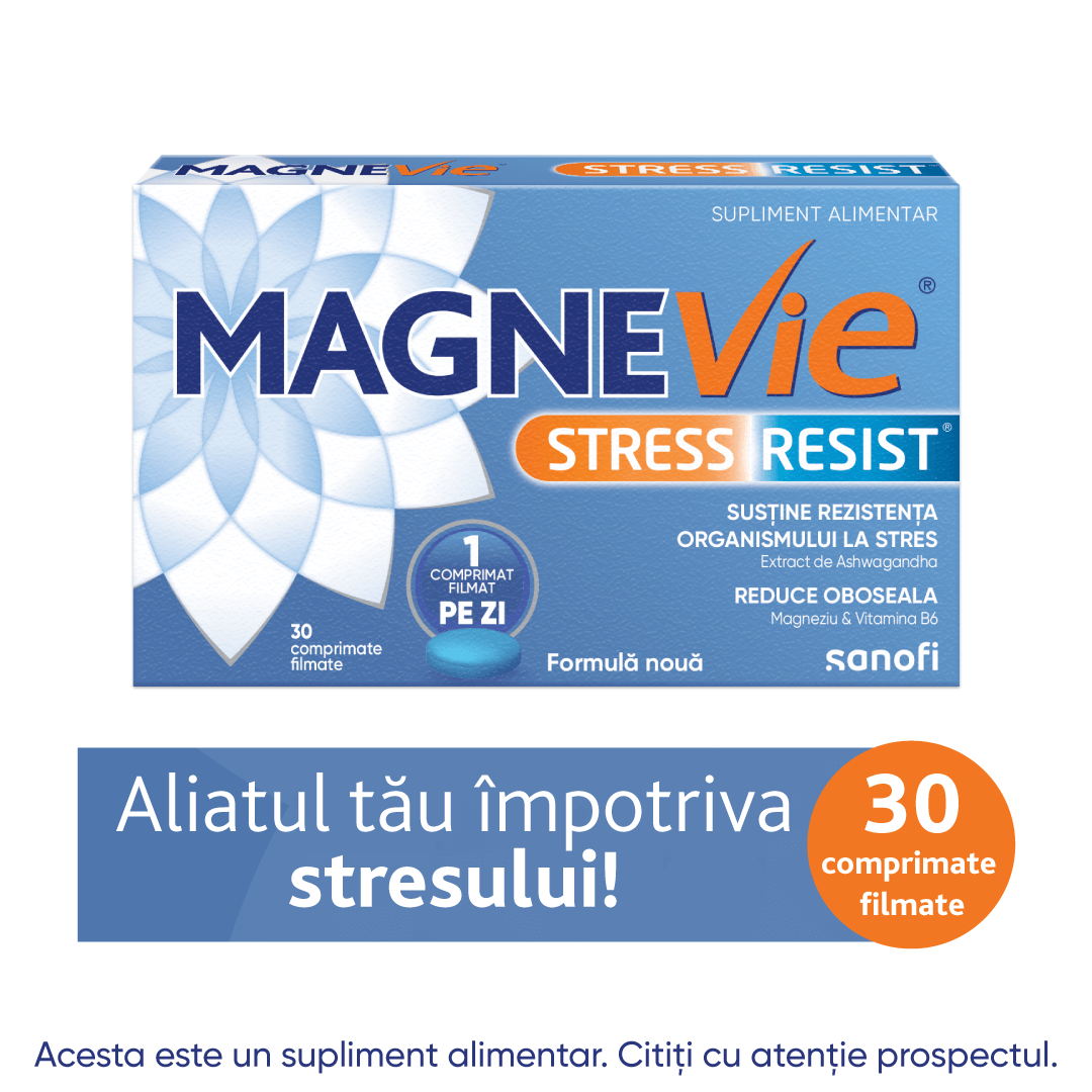 Magnevie Stress Resist 30 comprimate