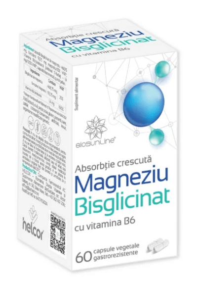 Magneziu Bisglicinat 60 capsule Ac Helcor