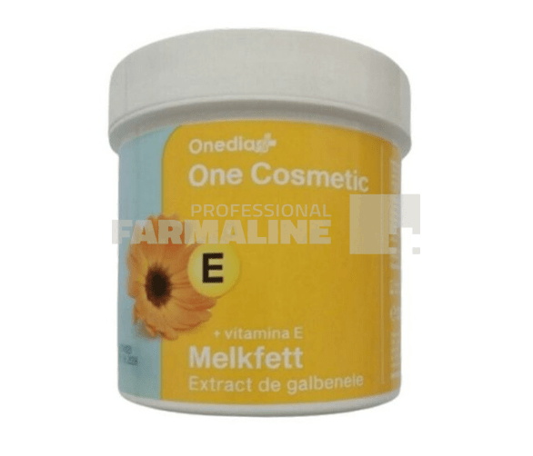 melkfett unguent cu galbenele si vitamina e Melkfett One Cosmetic Crema galbenele si vitamina E 250 ml