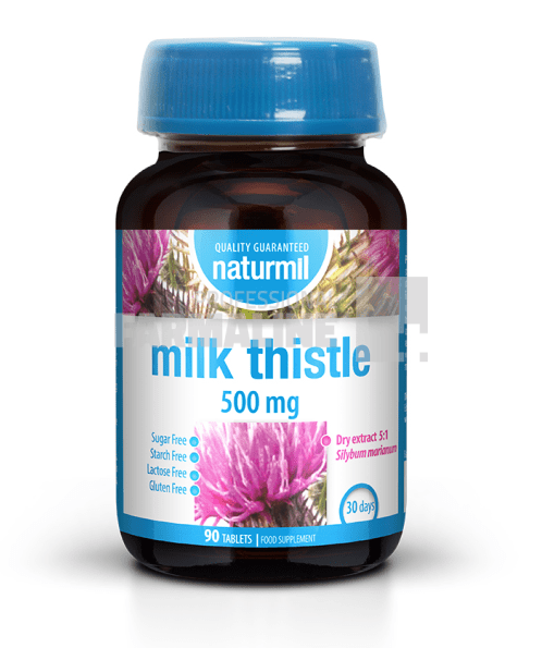Naturmil Milk Thistle 500 mg 90 tablete