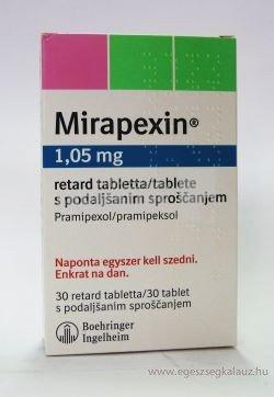 MIRAPEXIN 1,05 mg x 30 COMPR. ELIB. PREL. 1,05mg BOEHRINGER INGEL-33