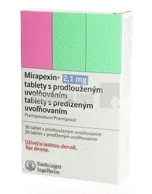 MIRAPEXIN 2,1 mg x 30 COMPR. ELIB. PREL. 2,1mg BOEHRINGER INGEL-33