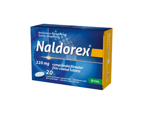 Naldorex 220 mg 20 comprimate filmate Krka