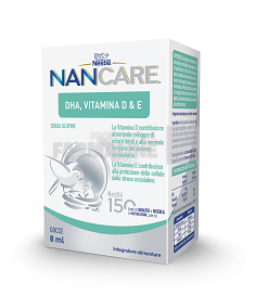 in ce alimente se gaseste vitamina d NanCare DHA, Vitamina D si E 8 ml