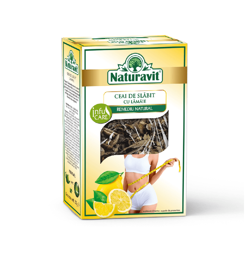 Naturavit Ceai pentru slabit cu lamaie 50 g