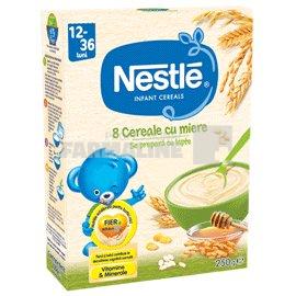 Nestle 8 Cereale cu Miere 12-36 luni 250 g