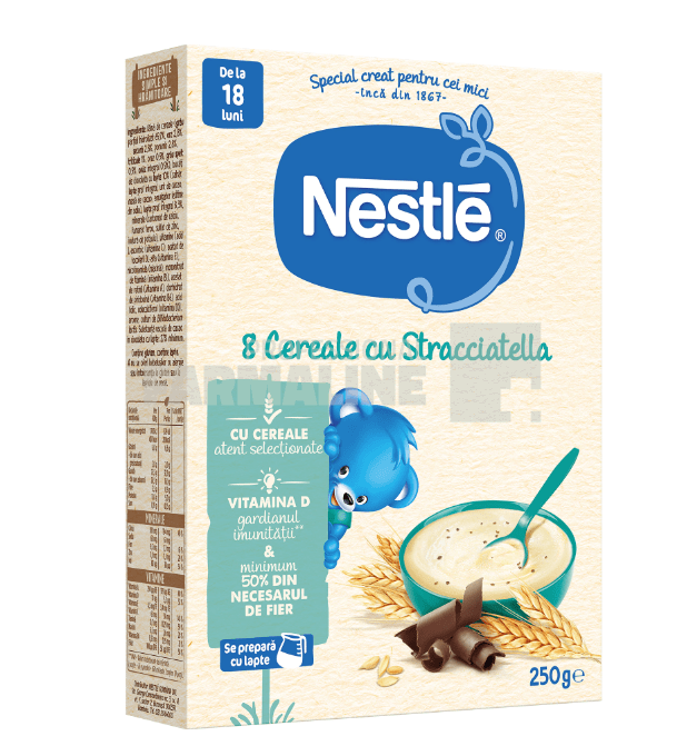 Nestle Cereale Straccitella 18 - 36 luni 250 g 