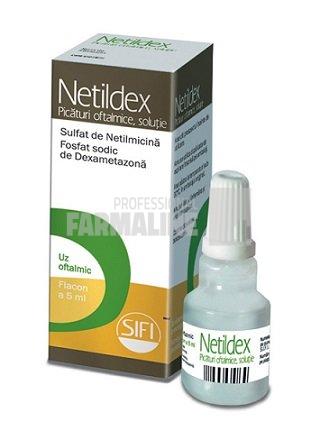 NETILDEX x 1 PIC. OFT.,SOL. 4,55 mg/1,32 mg/ml S.I.F.I. SPA