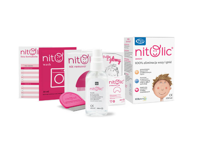 Nitolic Kit Tratament complex paduchi si lindini 50 ml