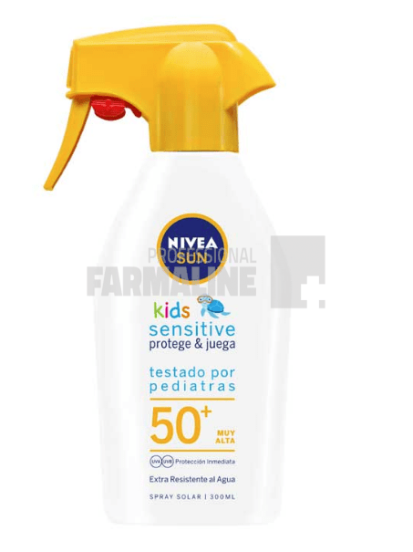 Nivea 85505 SUN Kid Sensitive Protect&Play Spray cu pompita 300ml