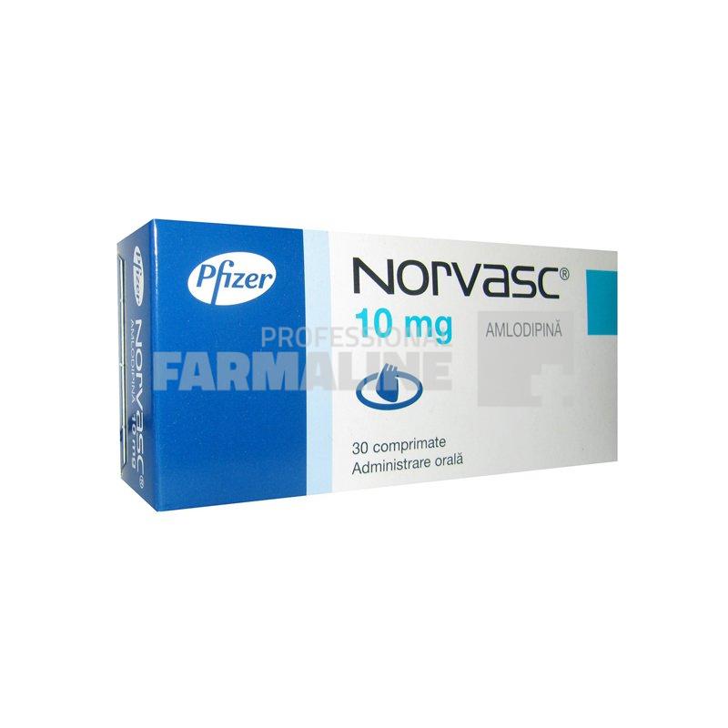 NORVASC 10 mg X 30 COMPR. 10mg PFIZER EUROPE MA EEI  