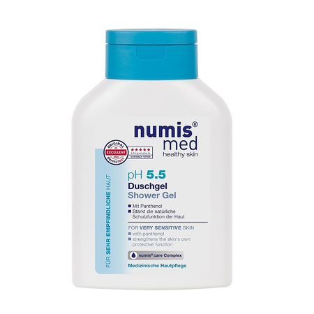 Numis Med PH 5.5 gel de dus sensitiv  200 ml