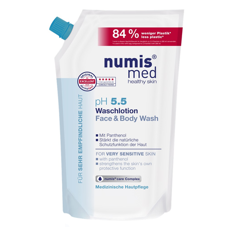 Numis Med PH 5.5 lotiune de spalare pentru fata si corp- rezerva 500ml