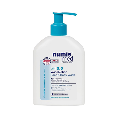 Numis Med PH 5.5 lotiune de spalare pentru fata si corp 200 ml